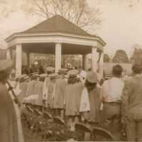 Taylor Park: Bandstand Near Hard Ball Diamond in Taylor Park, 1940