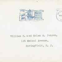          First National Bank of Millburn Opening Invitation, 1954 picture number 3
   