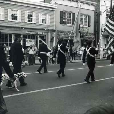 Memorial Day: Millburn Fire Department in Memorial Day Parade, 1976