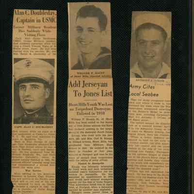 Gallitelli: World War II Clippings: Doubleday, Kaupp, O'Cone
