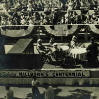 Millburn Centennial Parade Ballantine Brewery Float, 1957