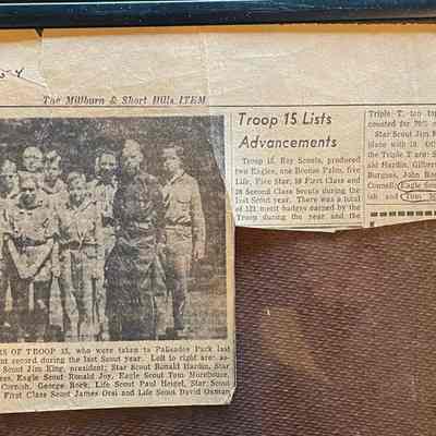 Joy: Boy Scout Troop 15, 1954