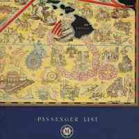          Hartshorn: Stewart & Ernestine Hartshorn's Honeymoon, Passenger List, 1947 picture number 1
   