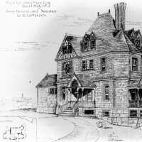 54 Western Drive, architectural rendering, 1883