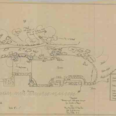 Wodell & Cottrell: Terrace and Pool for Mr. and Mrs. Carl J. Kreiter, 1959