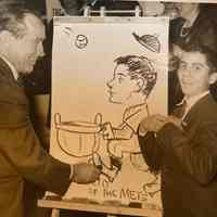 Dunn: Bob Dunn as Toastmaster for the National Cartoonist Society event