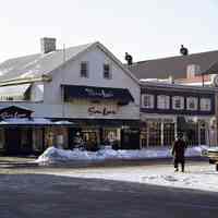 Millburn Avenue and Main Street: Sara Lewis and Schultz Brothers Stores, c. 1960