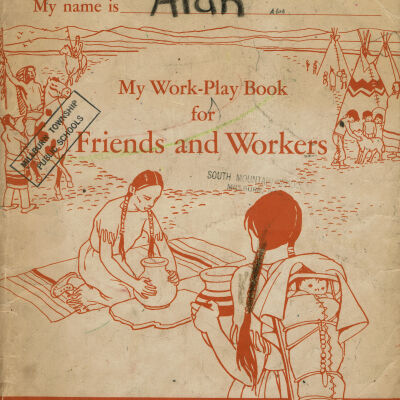 South Mountain School Workbook, 1945