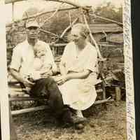 Mangold: Elmer and Bertha Drasher with Francis Wilson, c. 1931