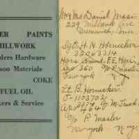          Hornecker: Address and notebook picture number 2
   