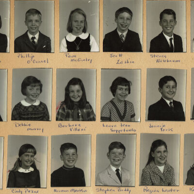Deerfield School 3rd Grade students, Joyce Maier's Class, 1966-7