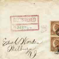 Worden: Edward C. Worden Envelopes, 1925-6