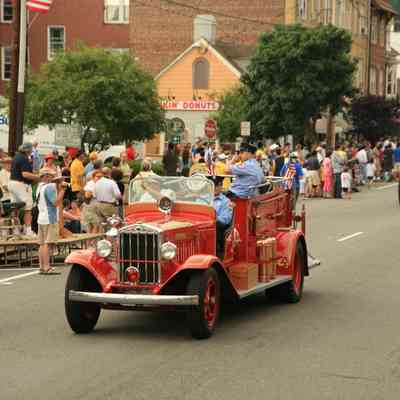 Sesquicentennial Parade: Springfield, Summit, Chatham Fire Departments, 2007