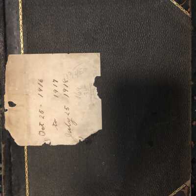Millburn Police Blotter, 1916-18