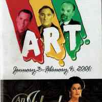 Paper Mill Playhouse Program: Art & An Ideal Husband, 2001