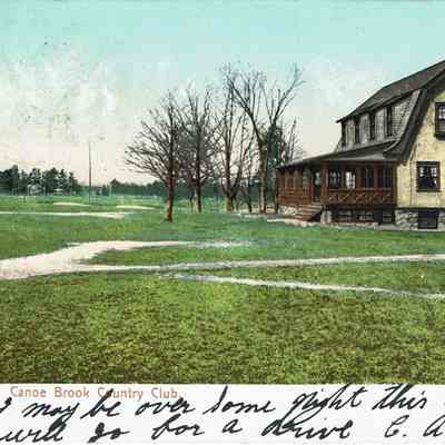 Canoe Brook Country Club: Color Postcard, 1907