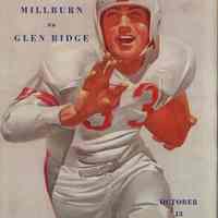 Football: Millburn High School vs. Glen Ridge Program, 1951