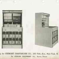 Hartshorn: Roller Shade Display Cabinet for Stewart Hartshorn Company