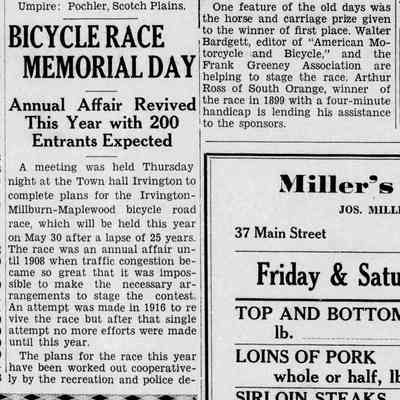Millburn & Short Hills Item, May 19, 1933