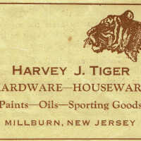 Harvey Tiger Hardware Store Advertisement, 1939