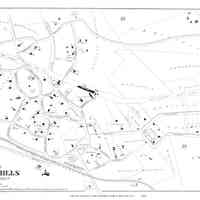 Map: Robinson Atlas map of Short Hills, 1890 (1976 Reprint)