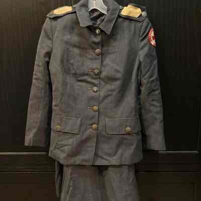 Red Cross: Grey Suit Uniform with Skirt
