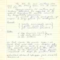 South Mountain School: PTA Refreshments Committee Notes, 1962-1974