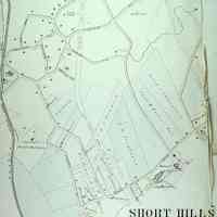 Robinson Map of Short Hills, Millburn Township, 1881