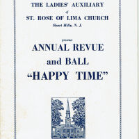 St. Rose of Lima: Annual Revue and Ball Program, 1958