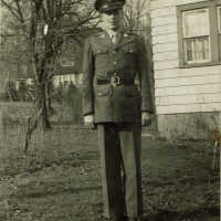 Rudiger: Stanley Rudiger Photograph in Military Uniform