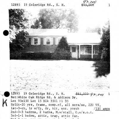 19 COLERIDGE ROAD