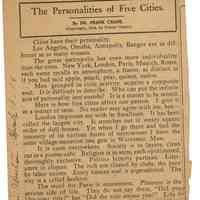          Kellogg: Dr. Frank Crane Clippings, 1914 picture number 2
   