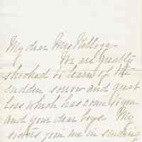 Kellogg: Condolence Letter from Elizabeth Cox, 1915