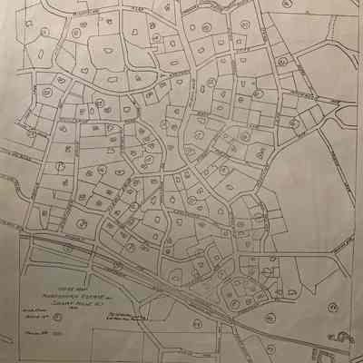 Map: Index Map of Hartshorn Estate Inc., 1922