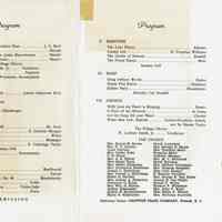          Millburn Art Center 1946 Scrapbook: Millburn Musicale Program, Ticket and Letters, 1946 picture number 2
   