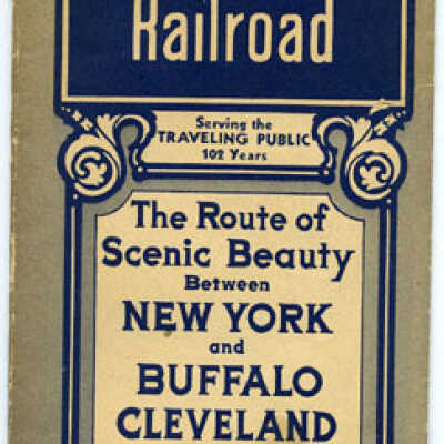 Lackawanna Railroad Train Schedule, 1937