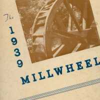 1939 Millburn High School Millwheel Yearbook