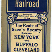 1938 Lackawanna Railroad Train Schedule