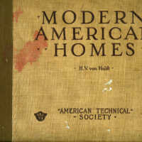 Hermann Valentine von Holst, Modern American Homes: Prairies and Craftsman Architecture, 1916