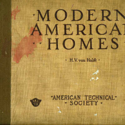Hermann Valentine von Holst, Modern American Homes: Prairies and Craftsman Architecture, 1916