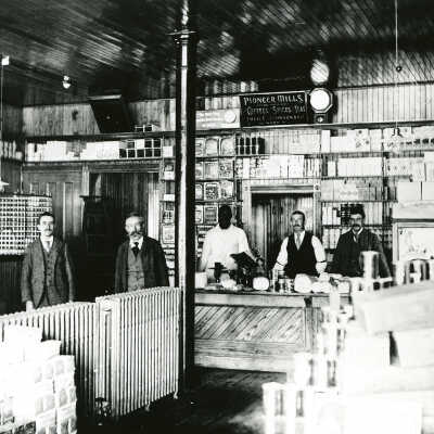 Gentzel's Store Interior, October 19, 1897