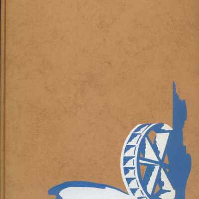 1956 Millburn High School Millwheel Yearbook
