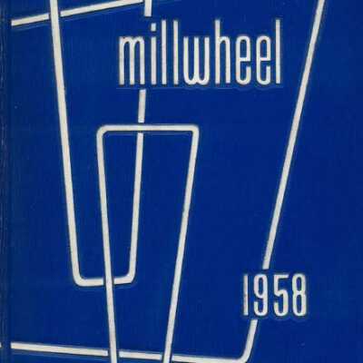 1958 Millburn High School Millwheel Yearbook
