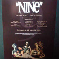 Nine, 1995 Paper Mill Playhouse Poster