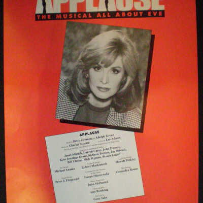 Applause, 1996 Paper Mill Playhouse Poster
