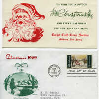 Cachet Craft Cover Service: Christmas 1969 First Day Cover and Envelope