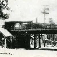 Lackawanna Bridge and Station, Main Street, Millburn