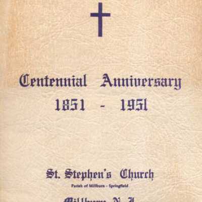 St.Stephen's: Centennial Anniversary 1851-1951