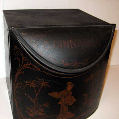 Tin Spice Box