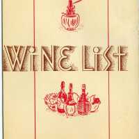 Chanticler Wine List